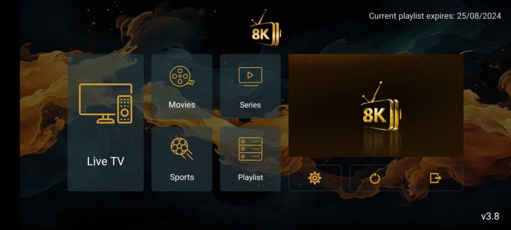 8K IPTV Subscription